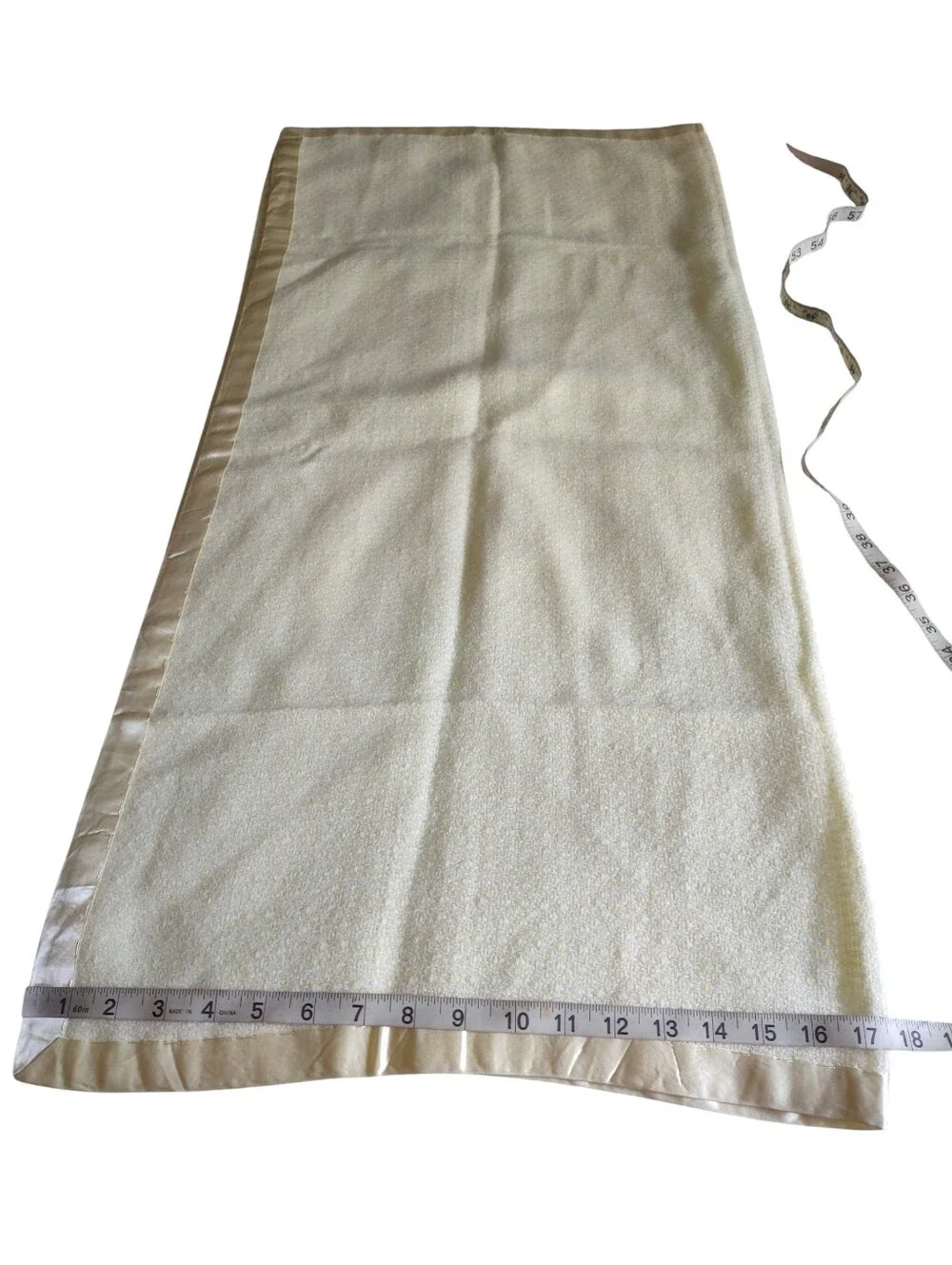 The Three Weavers Yellow Baby Blanket